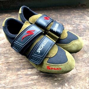VTG SPECIALIZED EL GATO SPORT SUEDE MOUNTAIN BIKE CYCLING SHOES SIZE 39/7